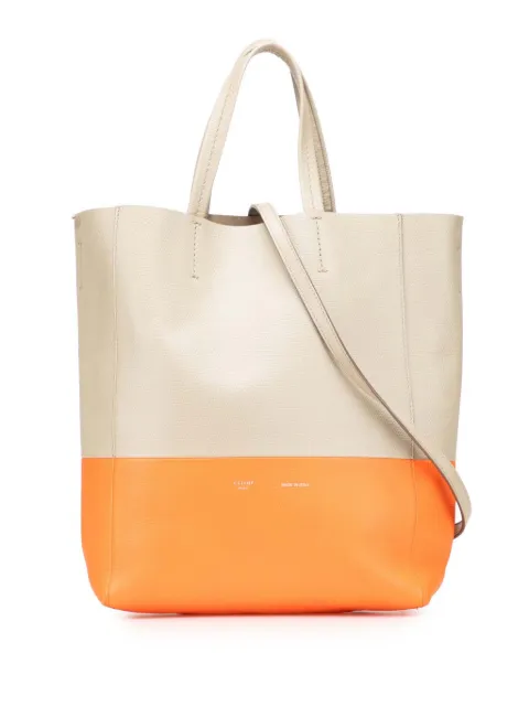 Celine Pre-Owned 2012-2018 Small Bicolor Leather Vertical Cabas satchel