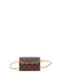 Louis Vuitton Pre-Owned 2001 Monogram Pochette Florentine belt bag - Brown
