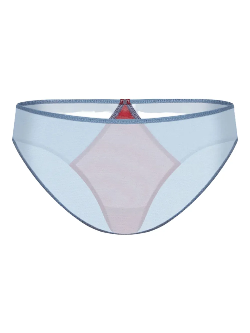Zhilyova Asteria Mesh-panel Briefs In Multi