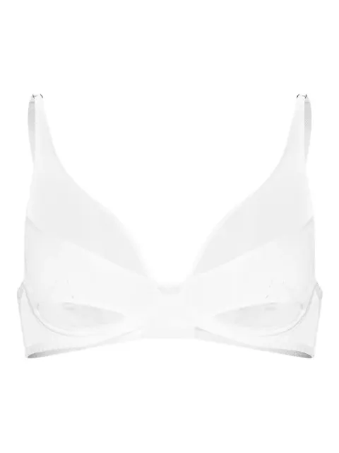 Zhilyova mesh panelled bra