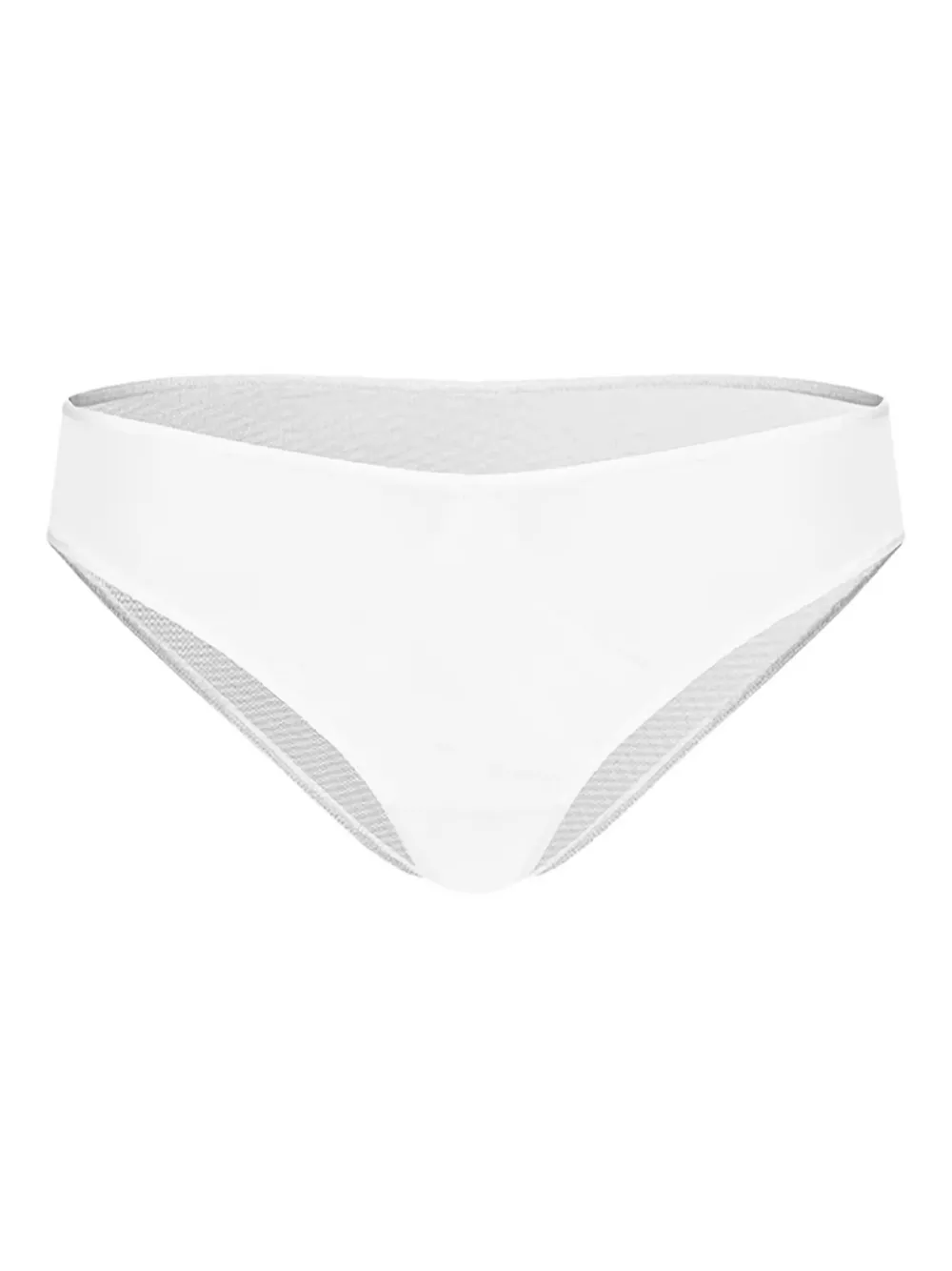 Zhilyova Mesh Briefs In White