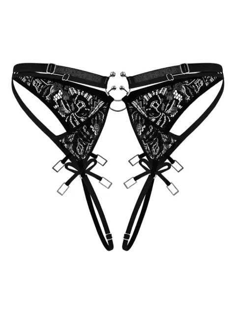 Zhilyova Aurora lace ring briefs