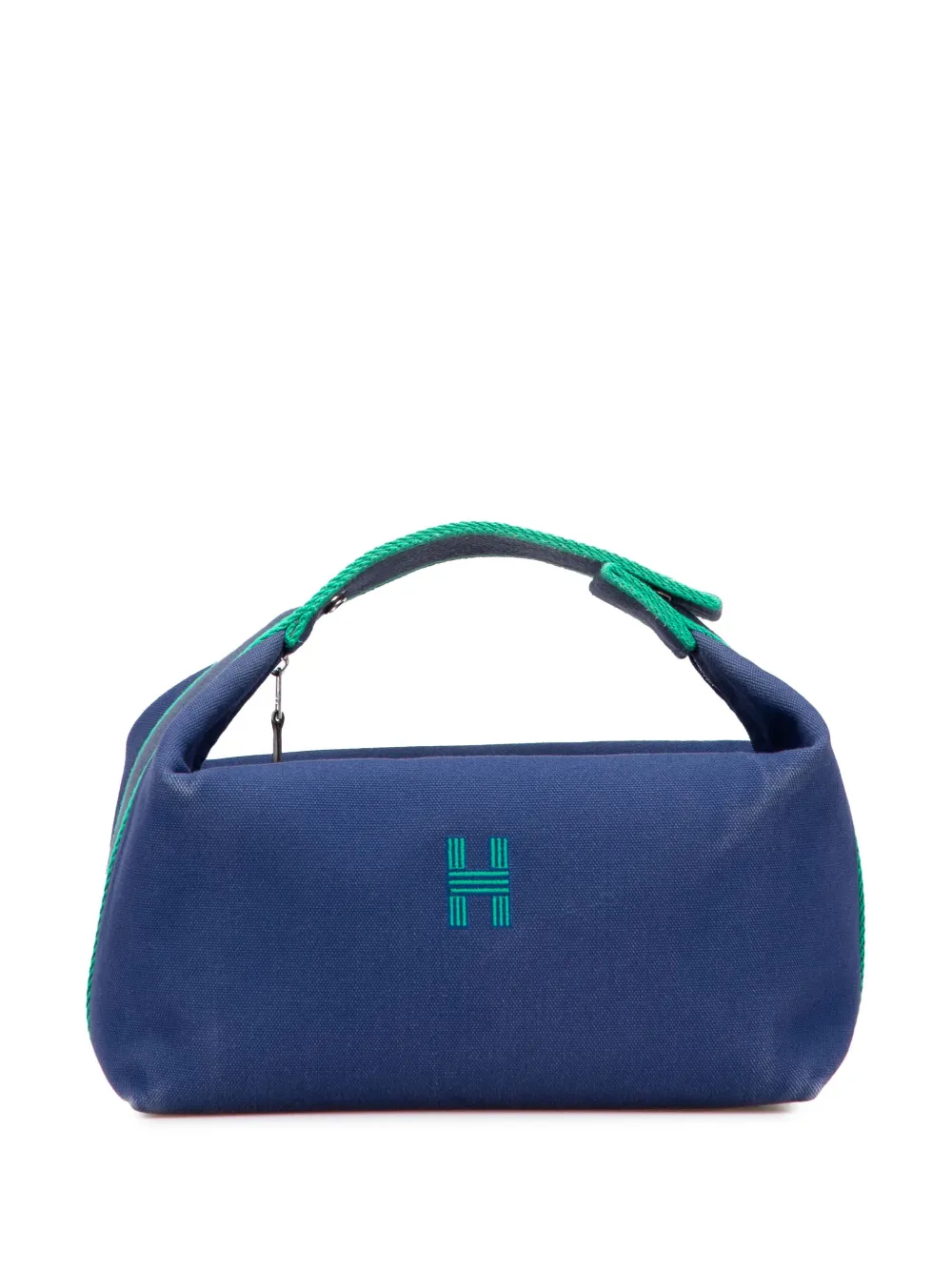 Hermès Pre-Owned 2020-2025 Small Canvas Bride A Brac vanity bag | Blue | Image 1