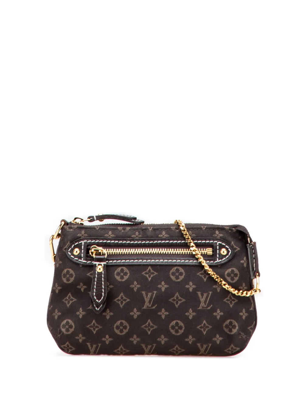 Louis Vuitton Pre-Owned 2011 Monogram Mini Lin Mini Pochette Accessoires handbag | Brown | Image 1