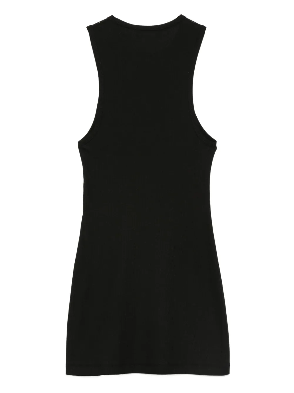 WARDROBE.NYC Geribbelde tanktop met raceback Zwart