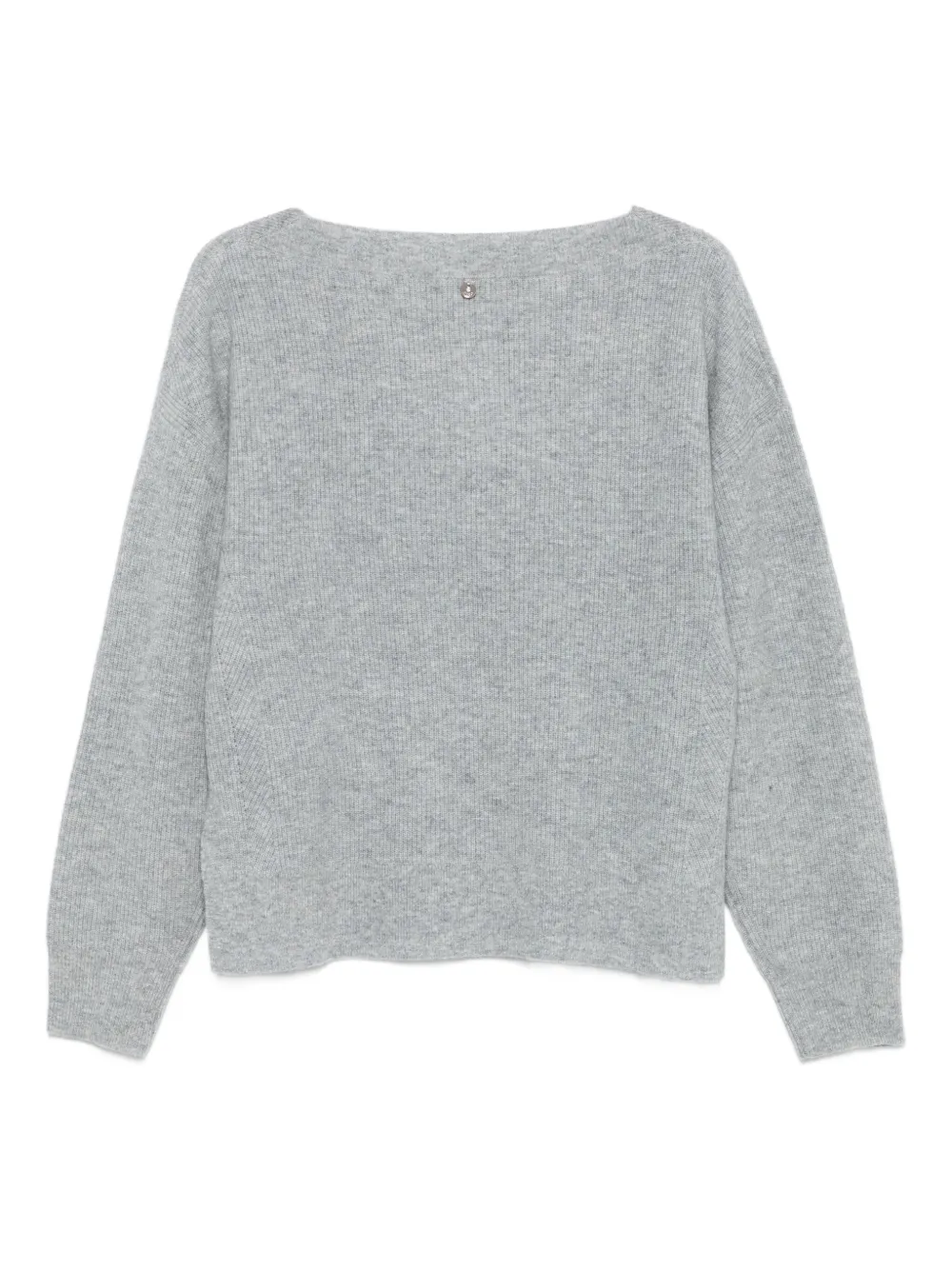 LIU JO ribbed pearl-embellished sweater | Knitted Sweaters | Image 2