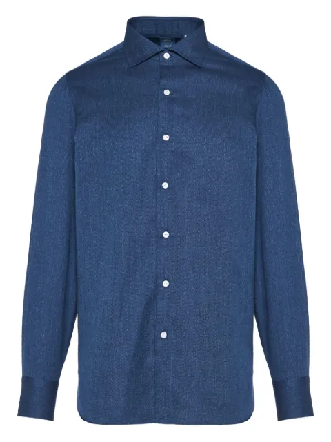 Finamore 1925 Napoli textured shirt