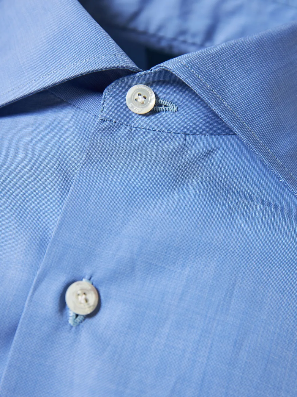 Finamore 1925 Napoli buttoned shirt - Blauw