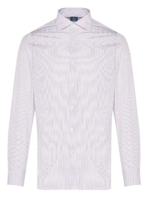 Finamore 1925 Napoli pinstripe long-sleeve shirt
