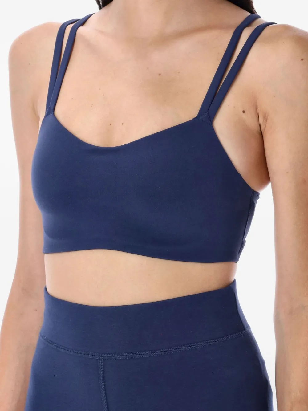 Nike double-strap sports bra Blauw