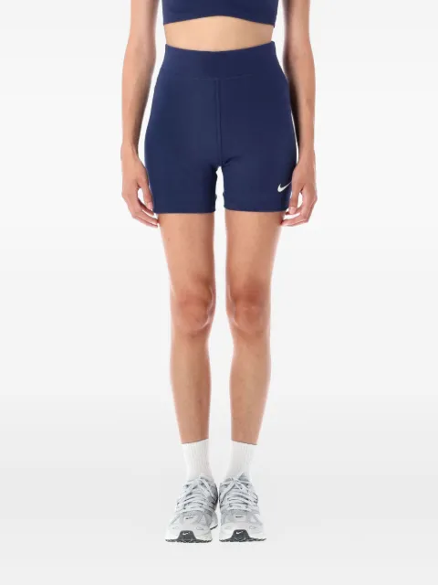 Nike high-waist logo shorts