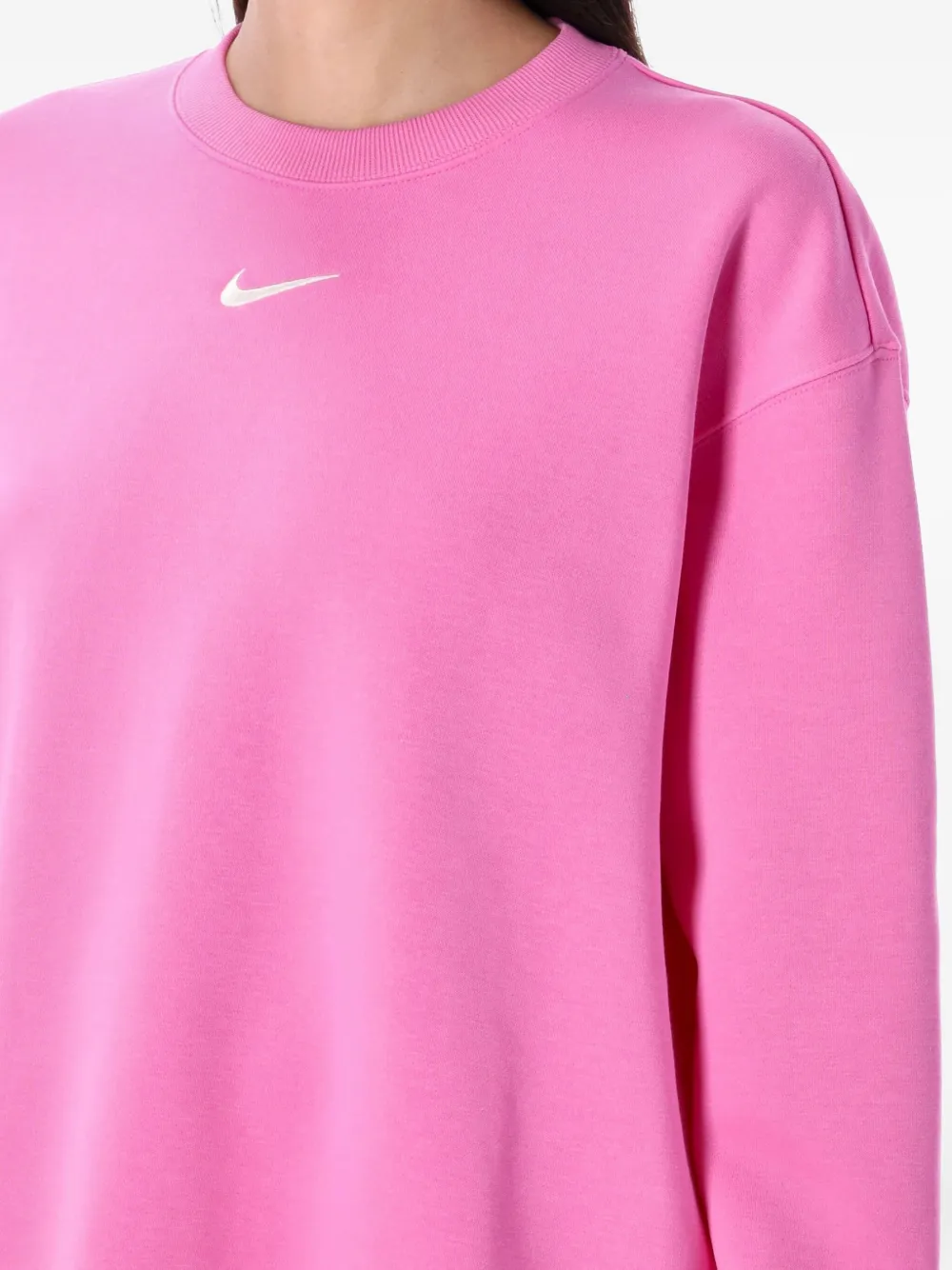 Nike Phoenix crew-neck sweatshirt Roze