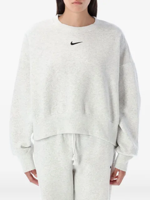 Nike Swoosh-logo crew-neck sweatshirt