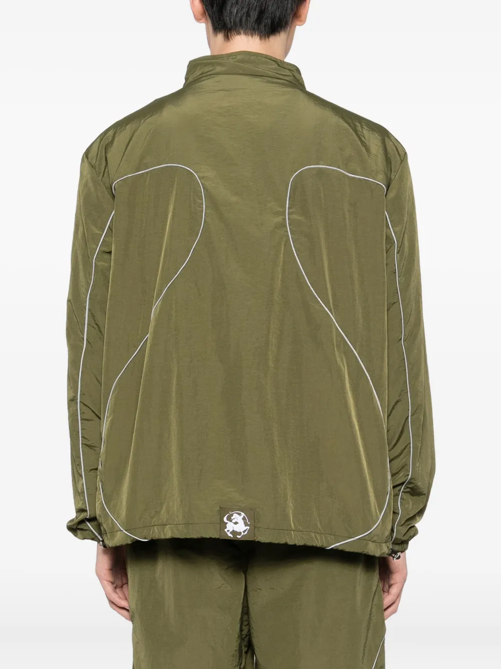 Sinclair Logo-embroidered Jacket In Green