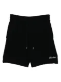 Sinclair diamond-pattern knit shorts - Black