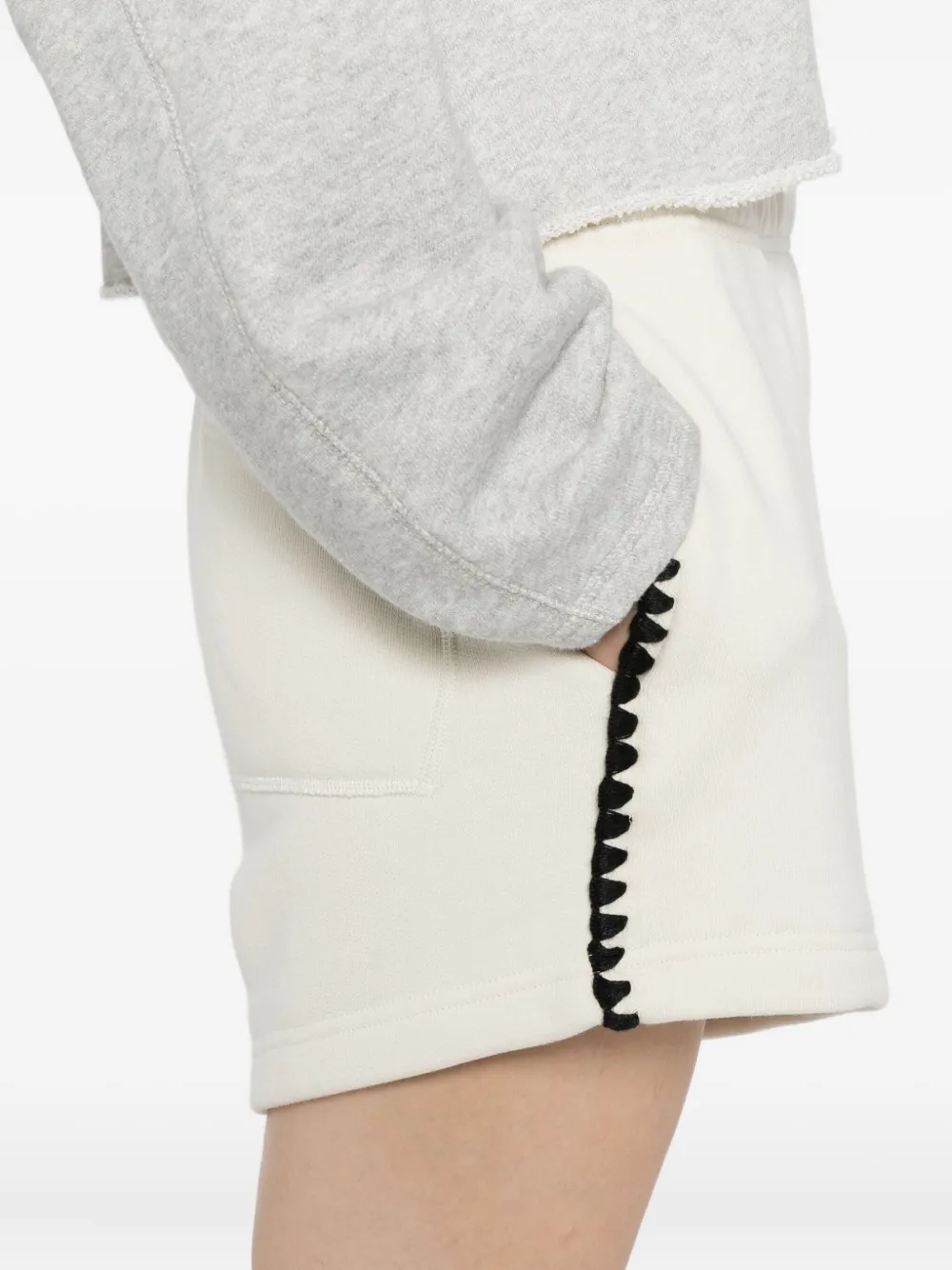 Rag & Bone Vintage Terry Shorts In Neutral