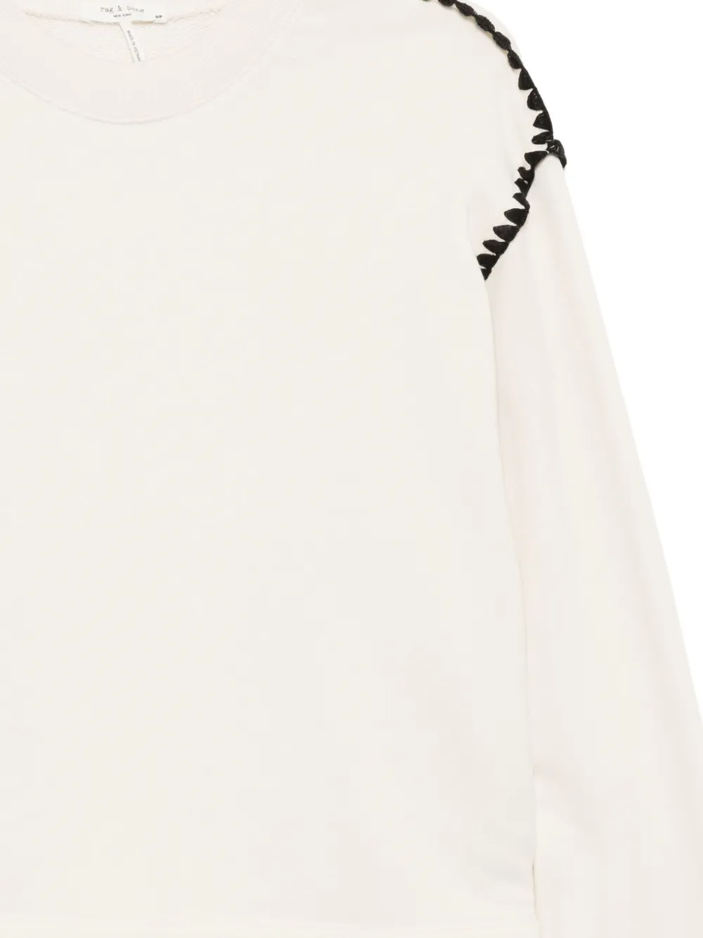 rag & bone Badstof sweater Beige