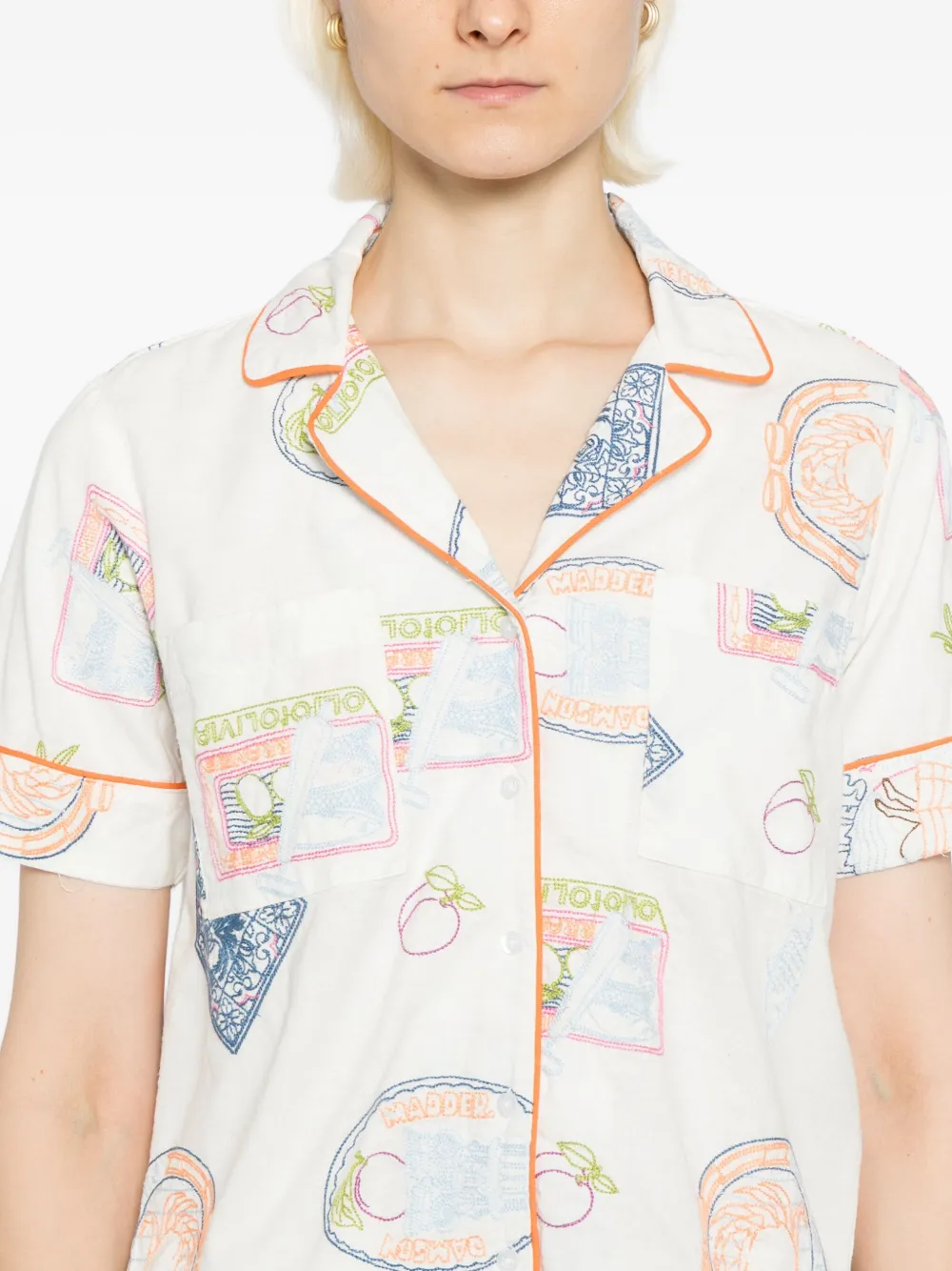 DAMSON MADDER Chlo blouse Wit