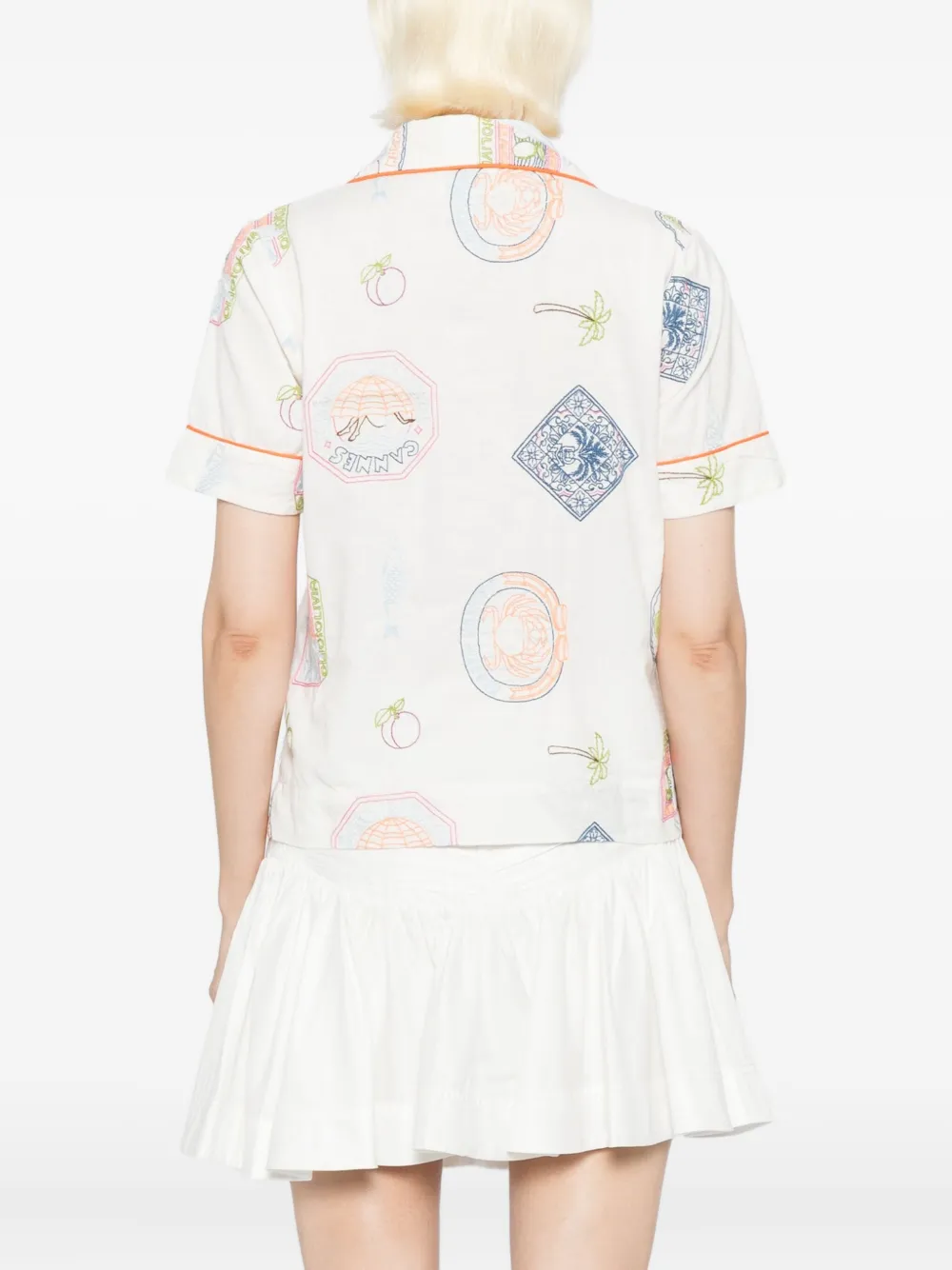 DAMSON MADDER Chlo blouse Wit