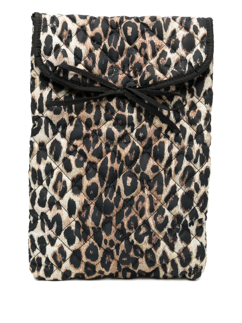 DAMSON MADDER leopard-print laptop bag | Brown | Image 1