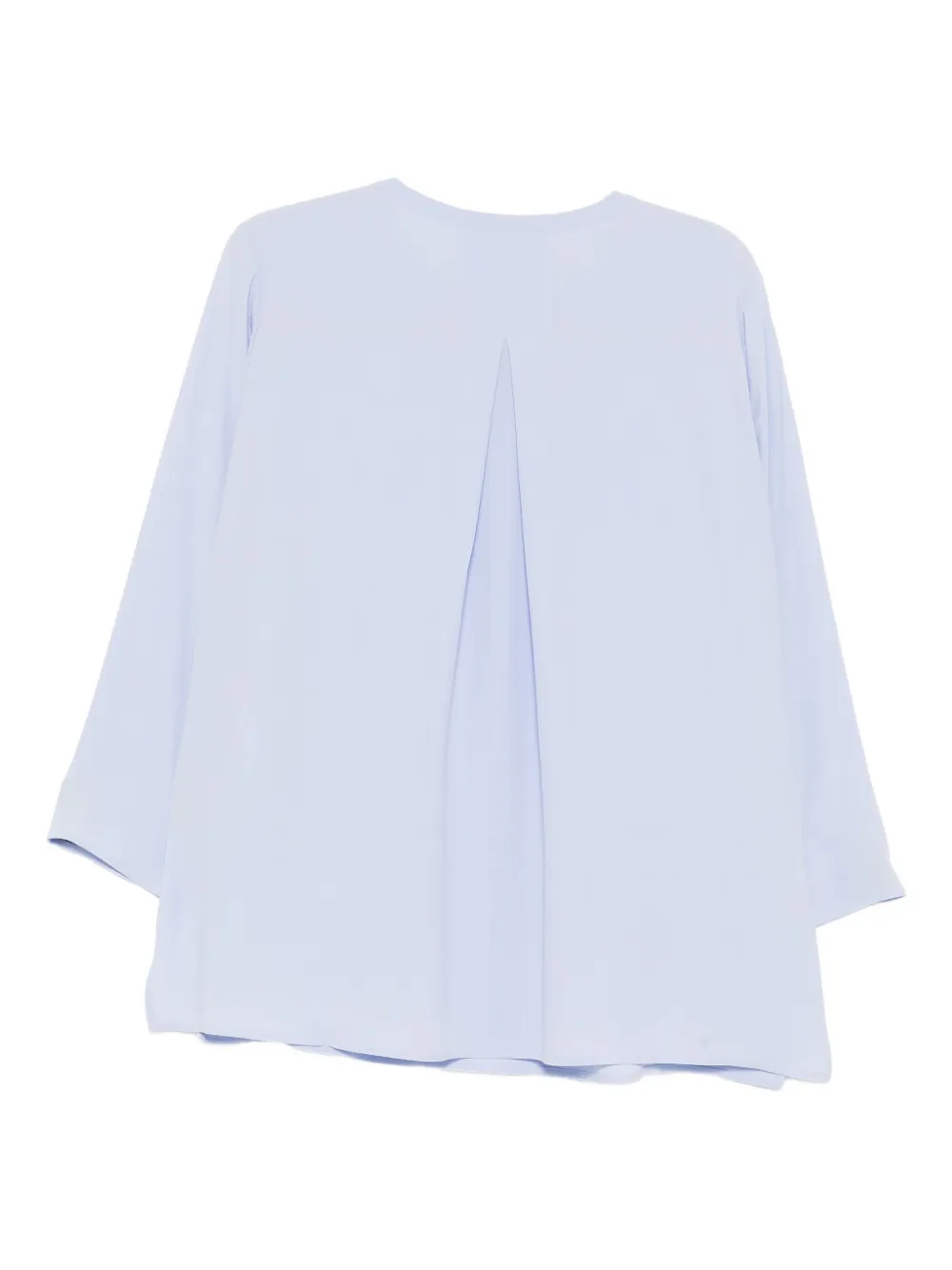 Eileen Fisher Zijden tuniek van georgette crêpe Blauw