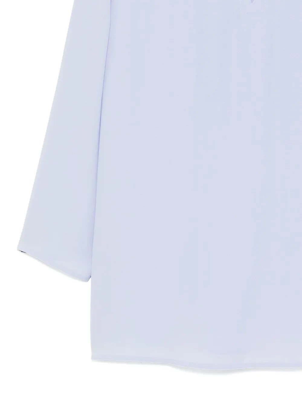 Eileen Fisher Zijden tuniek van georgette crêpe Blauw