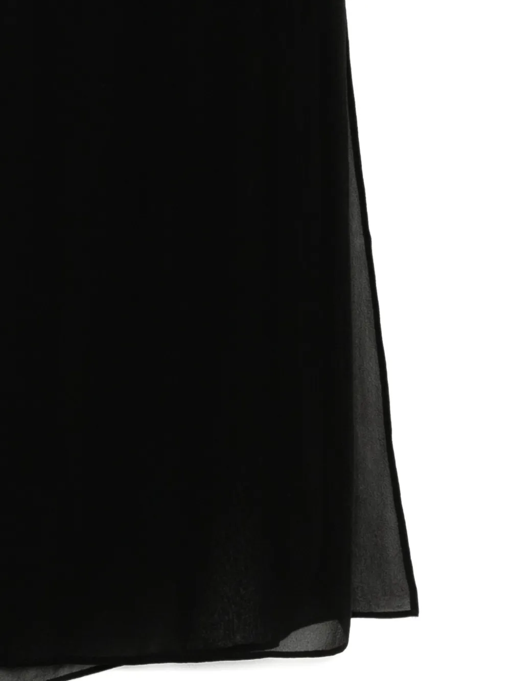 Eileen Fisher Zijden poncho Zwart