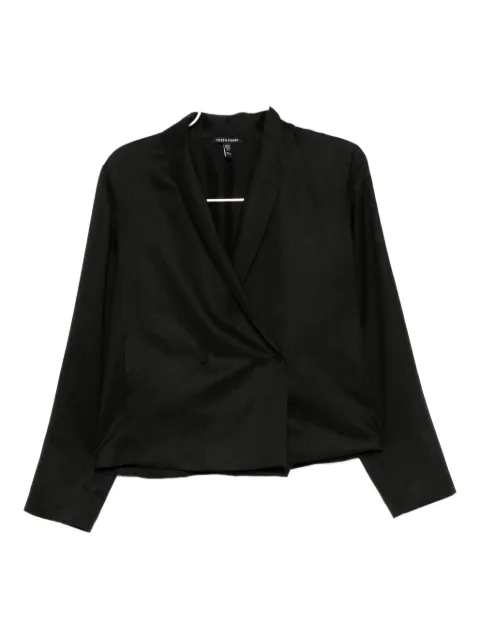 Eileen Fisher silk shawl-collar blazer