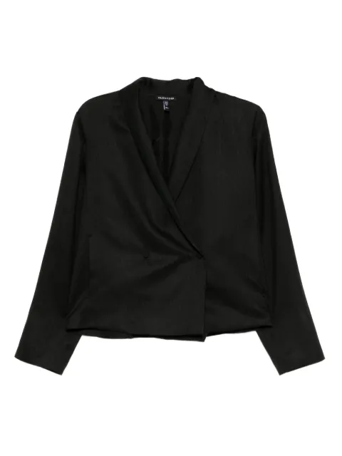 Eileen Fisher silk shawl-collar blazer