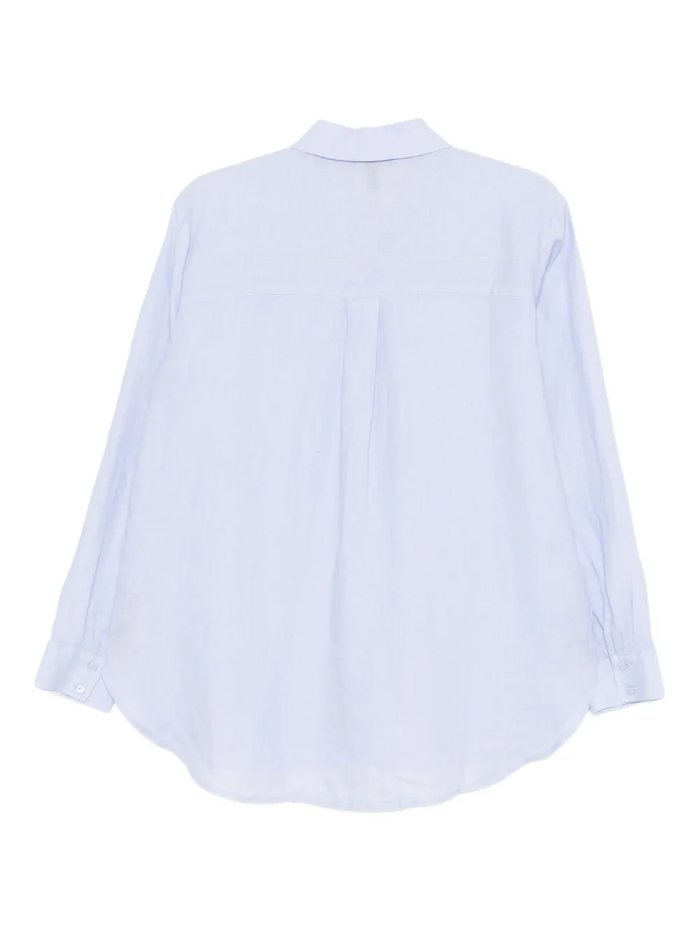 Eileen Fisher Blouse met uitgesneden kraag - Blauw