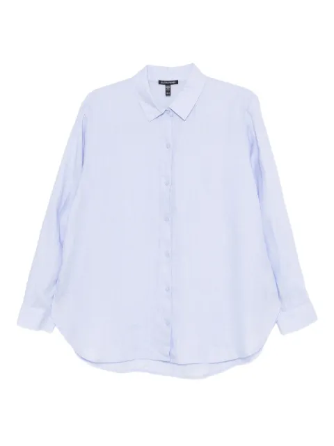 Eileen Fisher قميص بأكمام طويلة وبياقة كلاسيكية