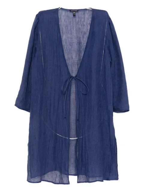 Eileen Fisher linen coat