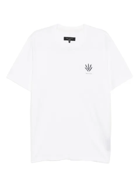 rag & bone Dagger embroidered T-shirt