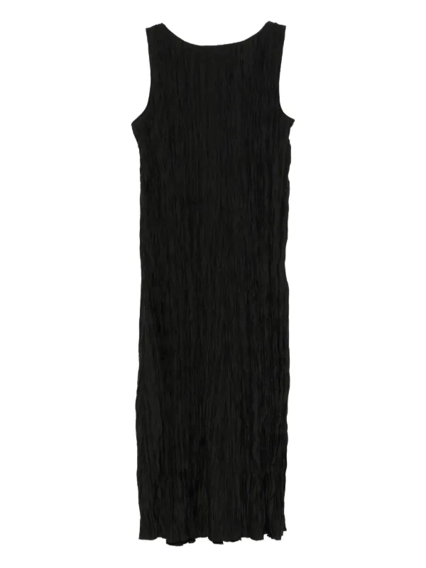 Eileen Fisher Sleeveless Dress Black FARFETCH UK