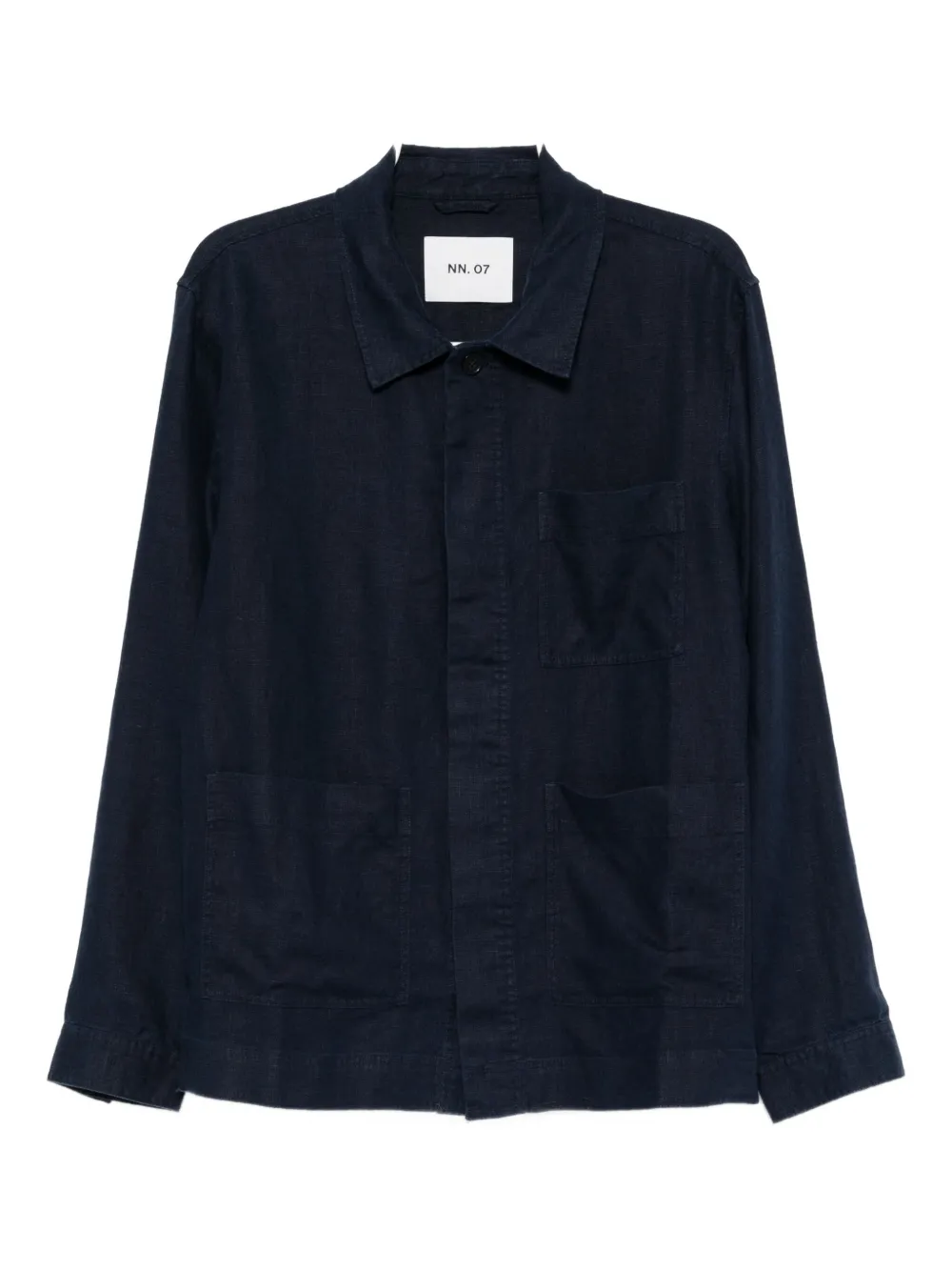 Nn07 Olav Jacket In Blue