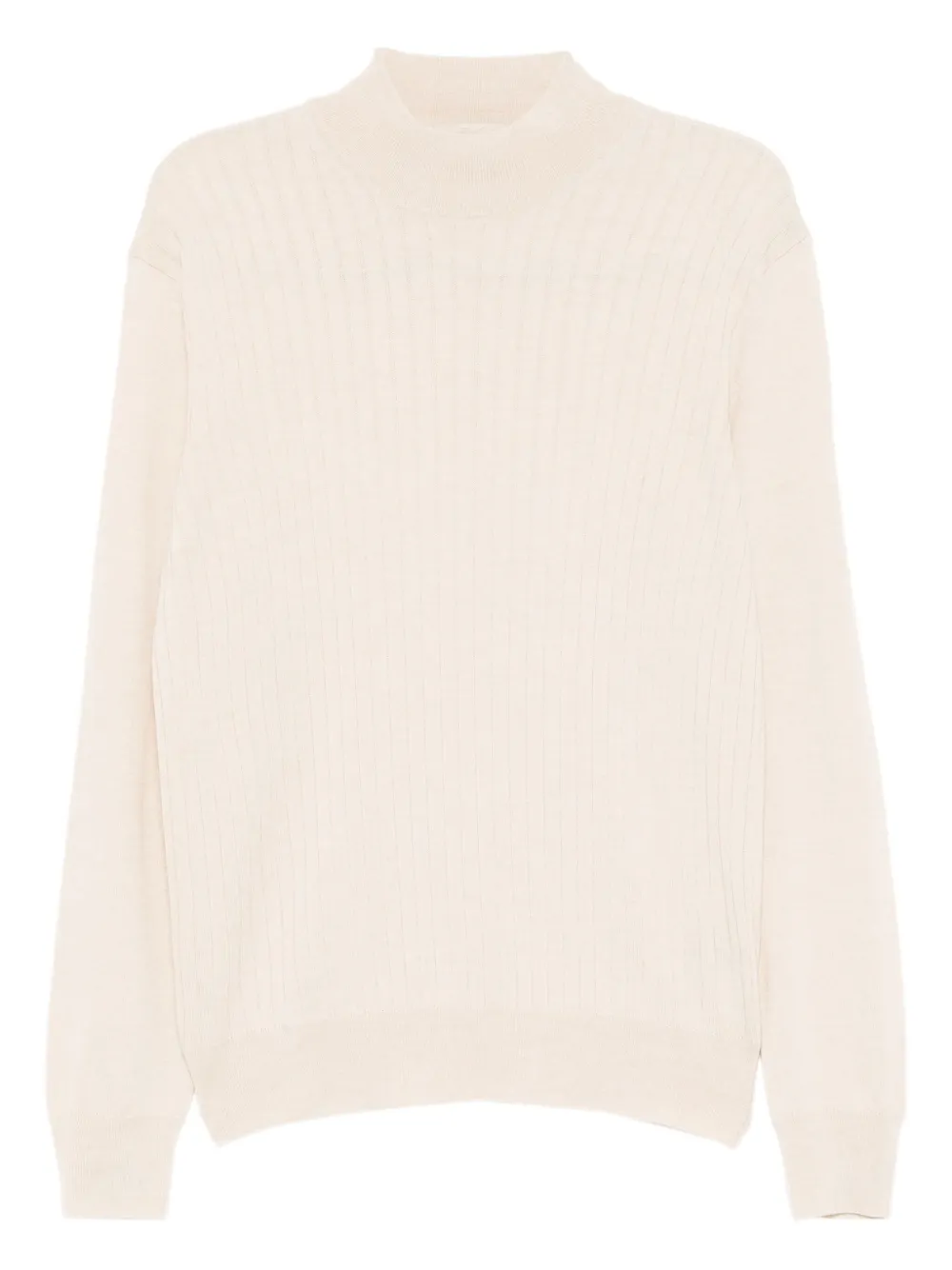 Aurélien merino-wool mock-neck top | Neutrals | Image 1