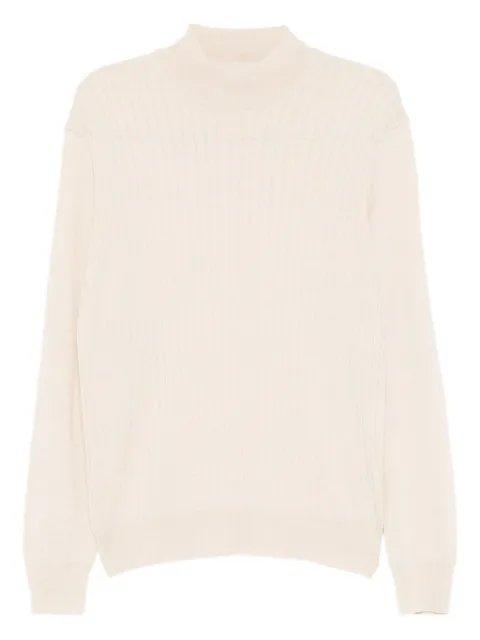 Aurélien merino-wool mock-neck top