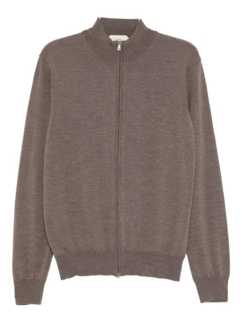 Aurélien merino zipper cardigan