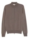 Aurélien merino zipper cardigan - Grey