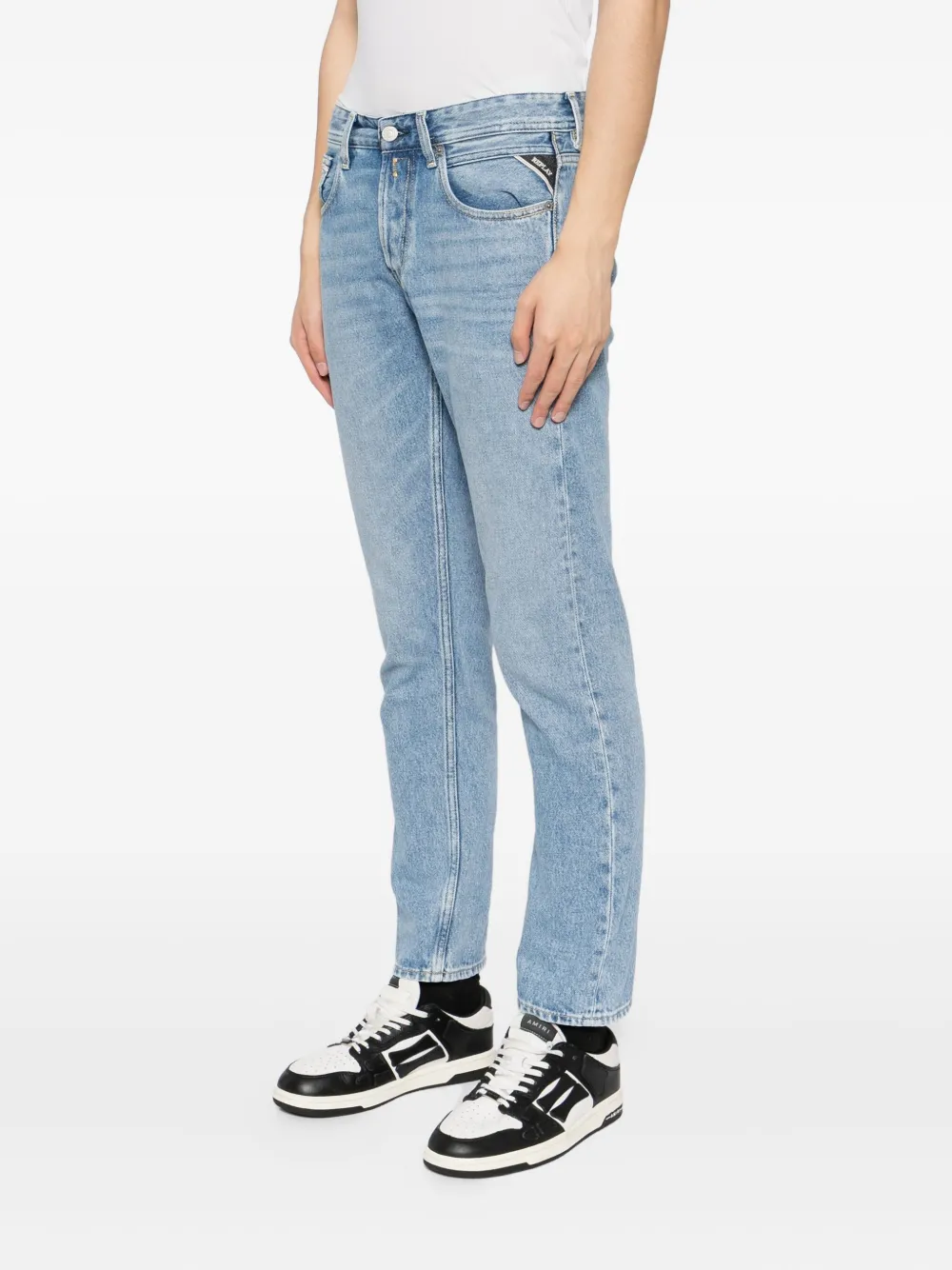 Replay Grover jeans Blauw