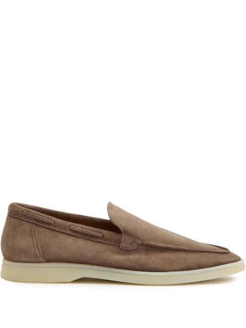 Aurélien Yacht suede leather loafers