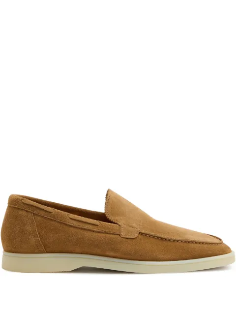 Aurélien Yacht suede-leather loafers