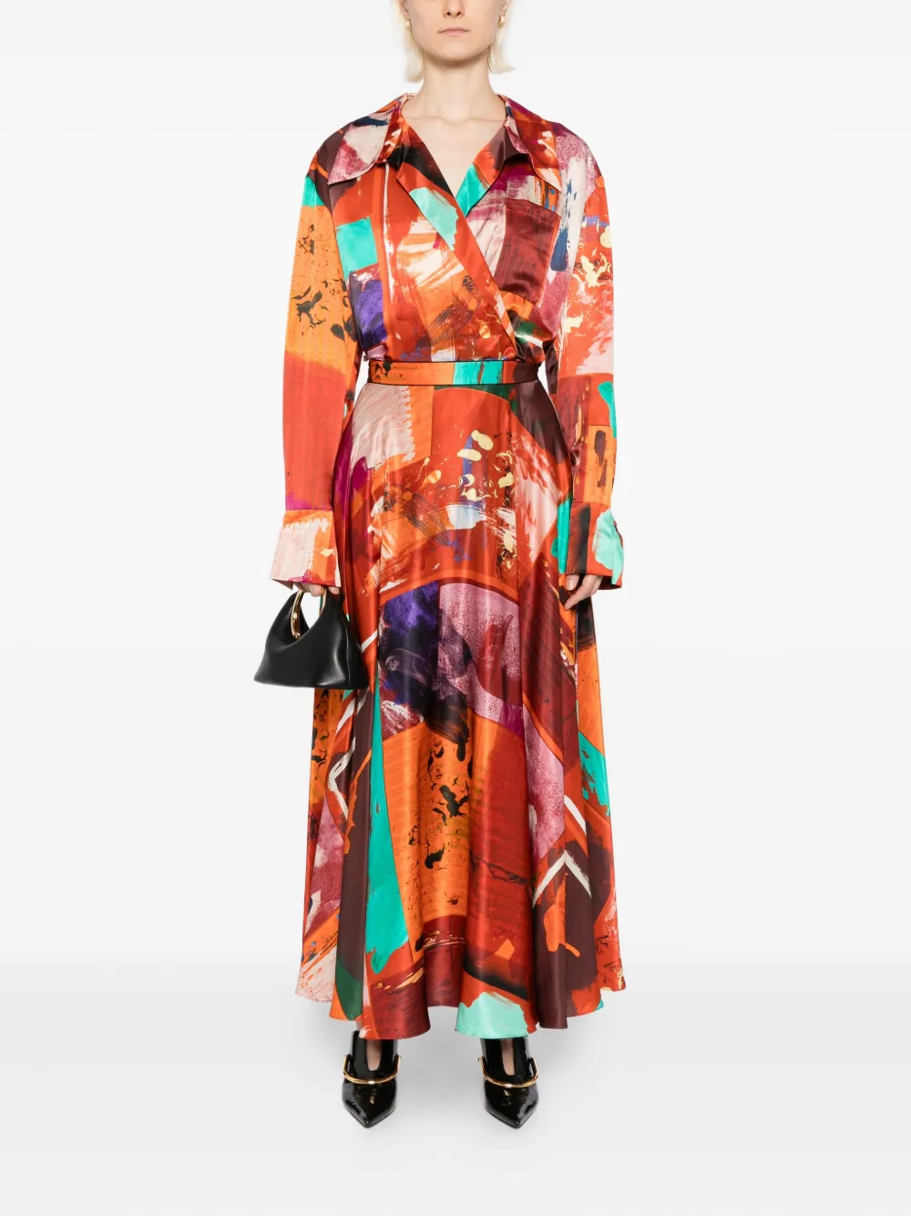 Roksanda Ameera rok - Rood