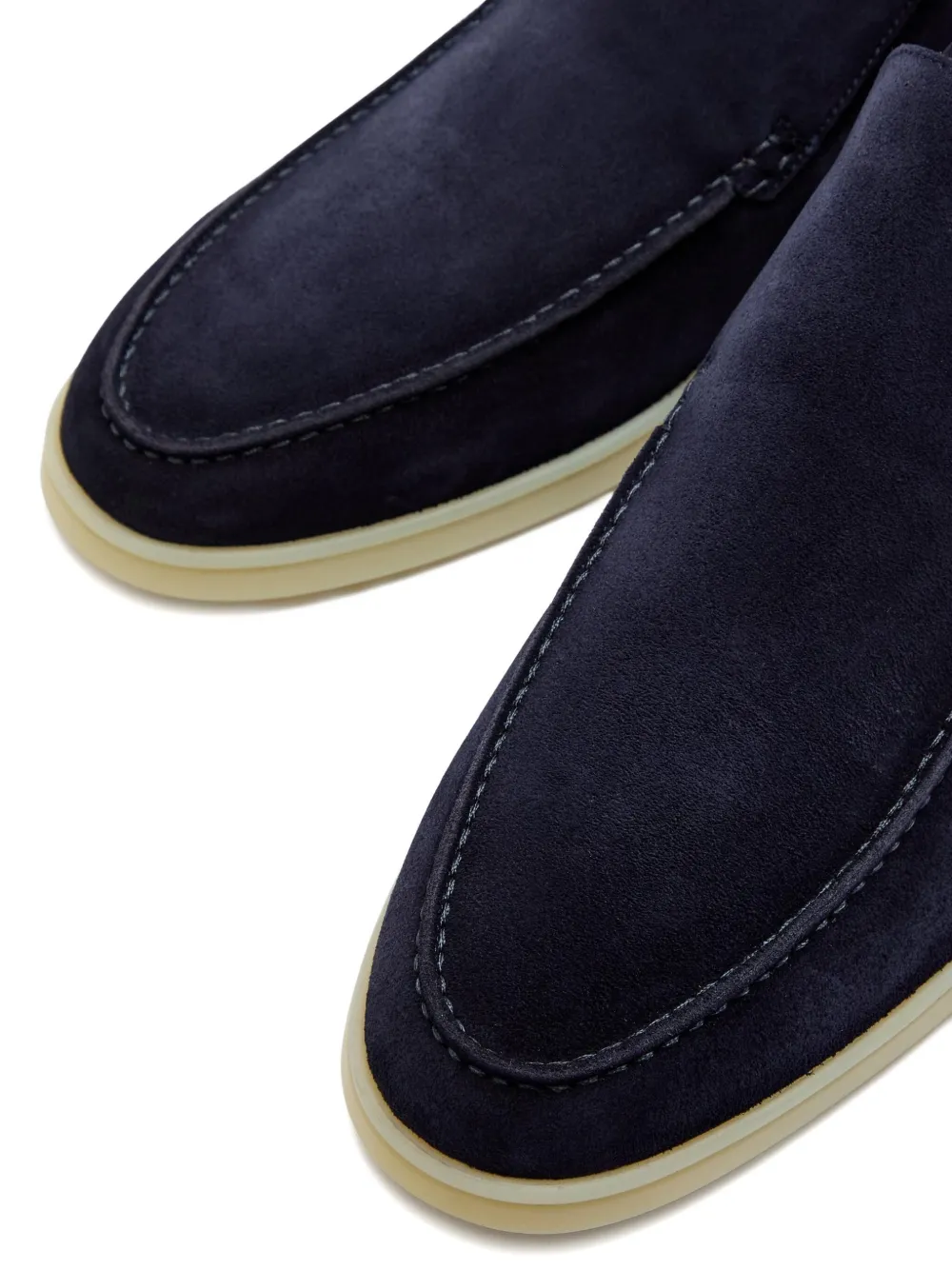 Aurélien City suede loafers Blue
