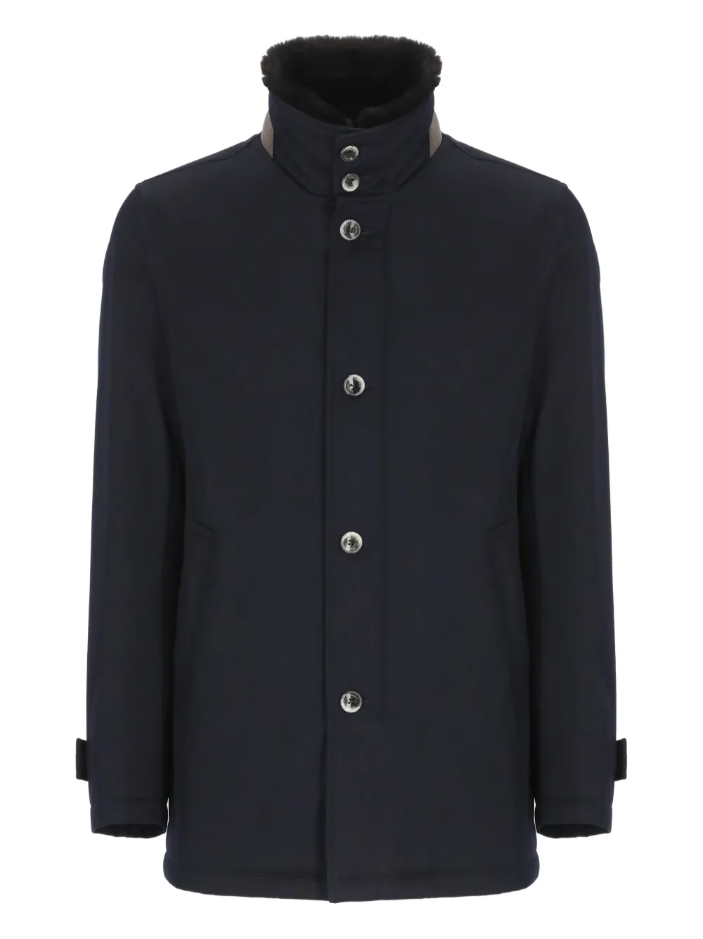 Herno virgin wool coat | Blue | Image 1