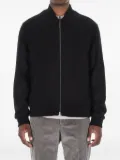 Herno wool-blend bomber jacket - Black