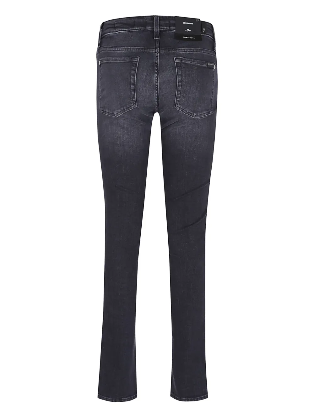 7 For All Mankind logo-patch jeans - Zwart
