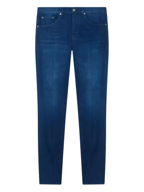 DONDUP logo-patch trousers