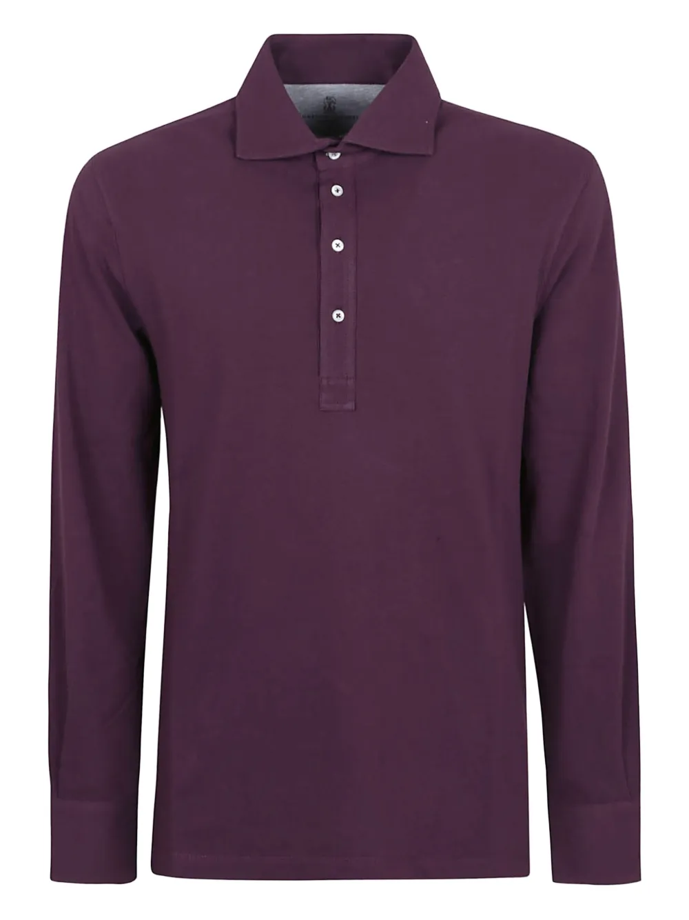 long-sleeve polo shirt