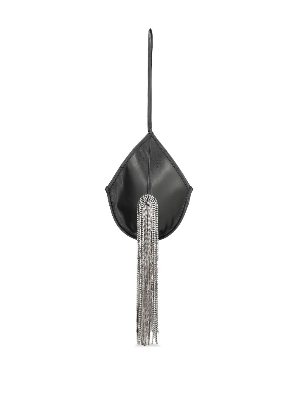 FROLOV Bra crystal-embellished clutch bag - Zwart